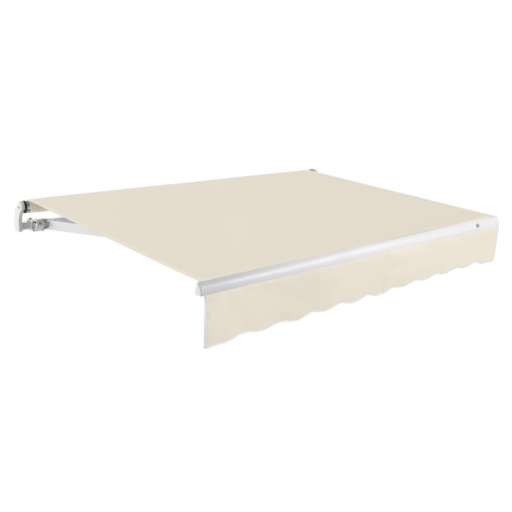 16' x 10' Maui Right Motor Right Motorized Patio Retractable Awning, Linen. Picture 1