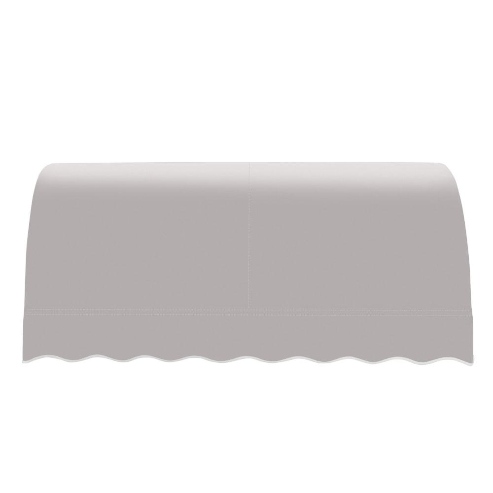 Awntech 8.375 ft Savannah Fixed Awning Acrylic Fabric, Gray. Picture 2