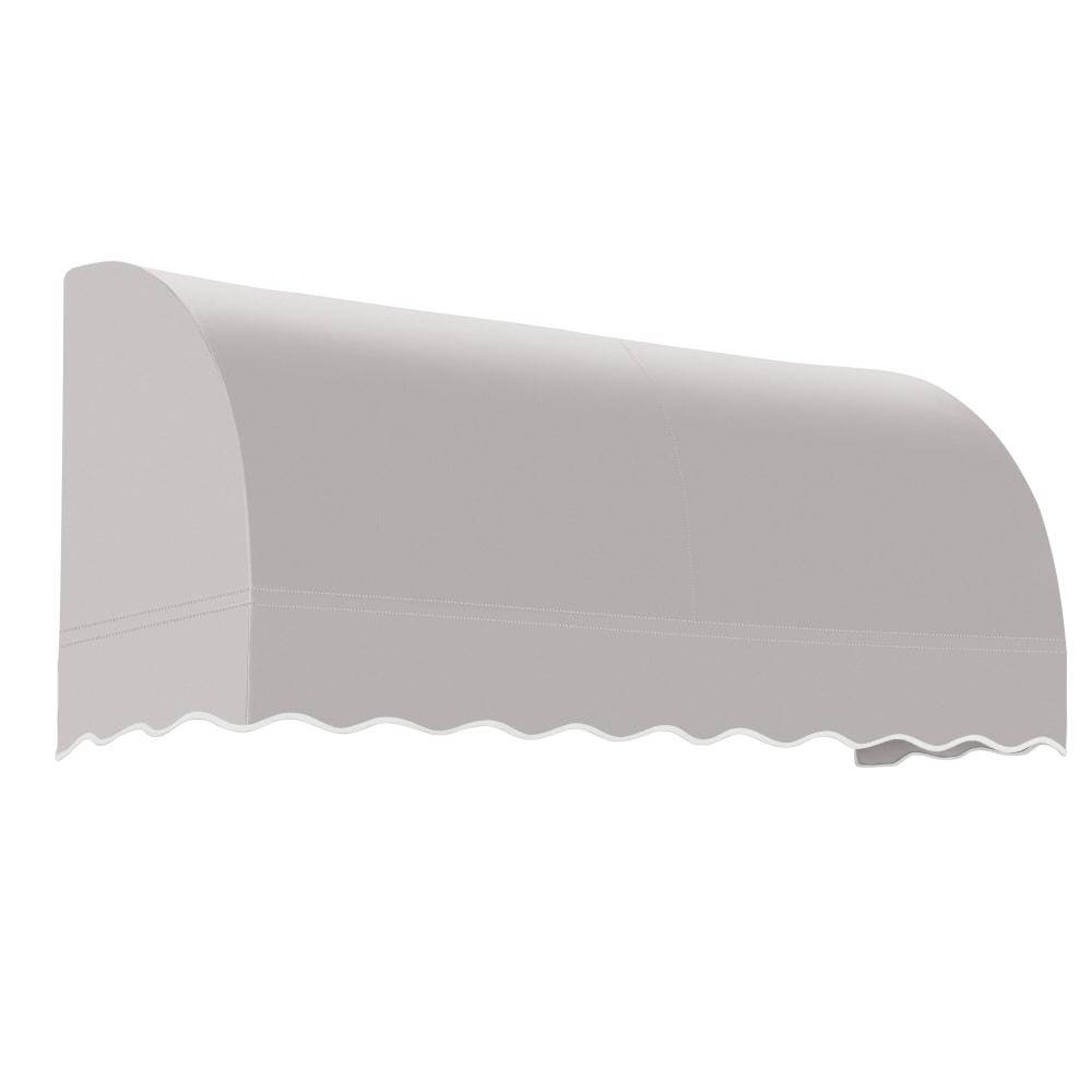 Awntech 8.375 ft Savannah Fixed Awning Acrylic Fabric, Gray. Picture 1