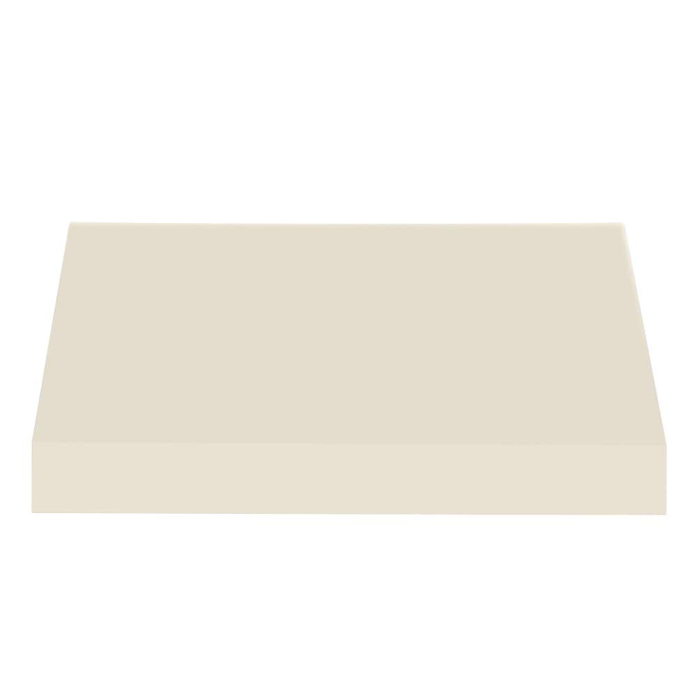 Awntech 8.375 ft New Yorker Fixed Awning Acrylic Fabric, Linen. Picture 2