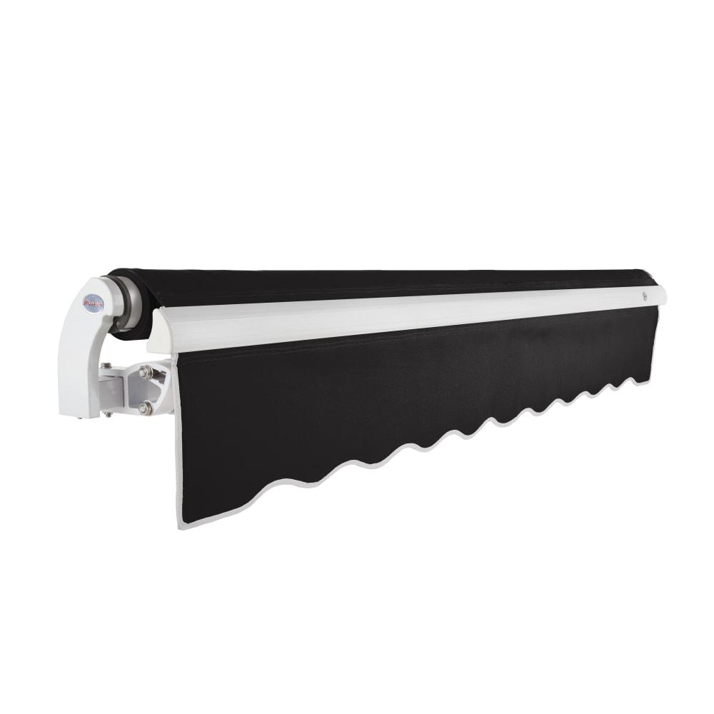 20' x 10' Maui Right Motor Right Motorized Patio Retractable Awning, Black. Picture 2