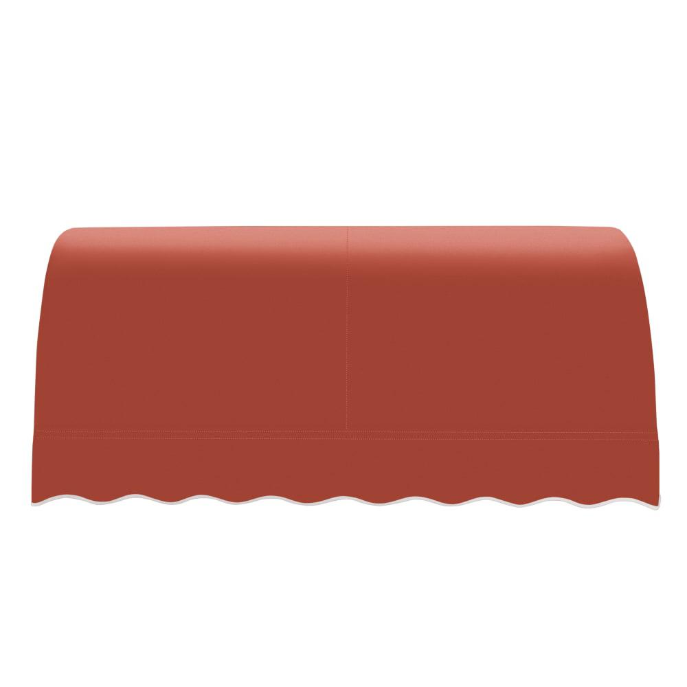 Awntech 8.375 ft Savannah Fixed Awning Acrylic Fabric, Terracotta. Picture 2