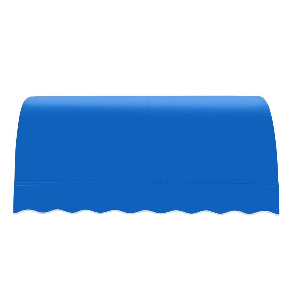 Awntech 8.375 ft Savannah Fixed Awning Acrylic Fabric, Bright Blue. Picture 2
