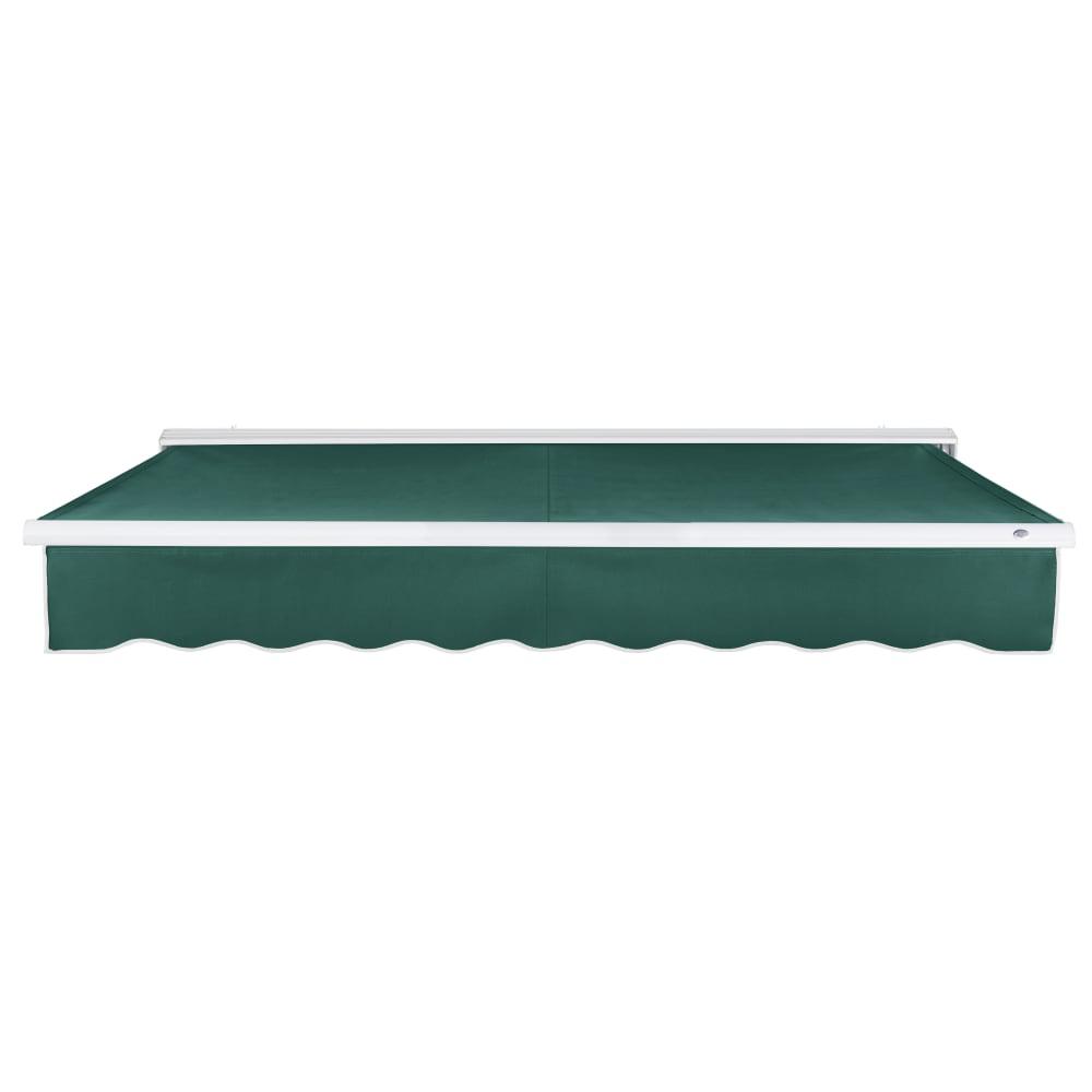 20' x 10' Destin Right Motor Right Motorized Patio Retractable Awning, Forest. Picture 3