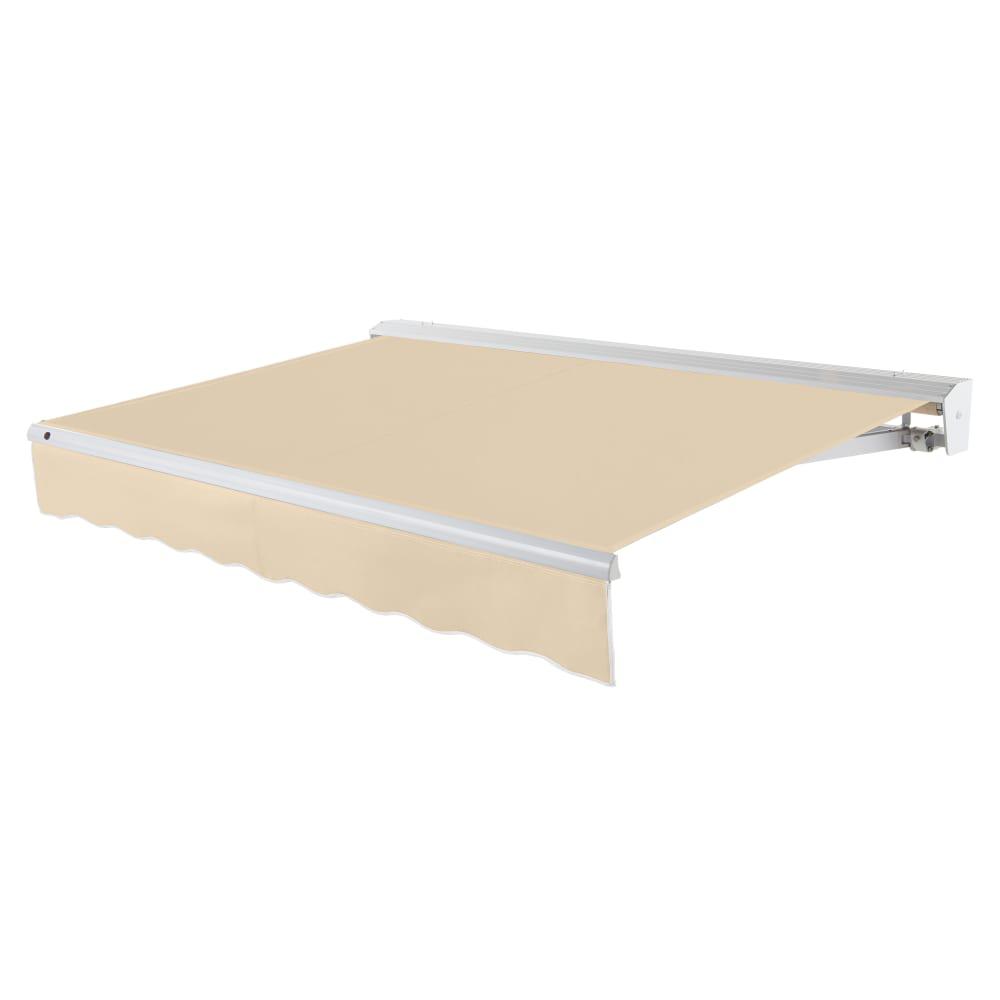 10' x 8' Destin Left Motor Left Motorized Patio Retractable Awning, Tan. Picture 1