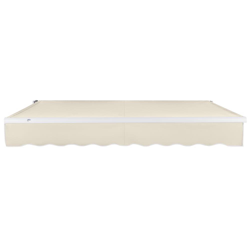 10' x 8' Maui Left Motor Left Motorized Patio Retractable Awning, Linen. Picture 3