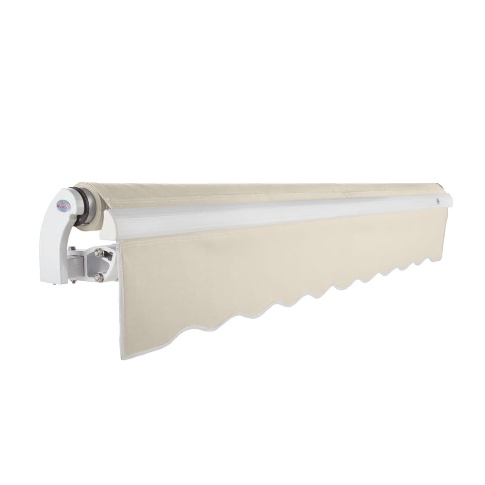 12' x 10' Maui Right Motor Right Motorized Patio Retractable Awning, Linen. Picture 2