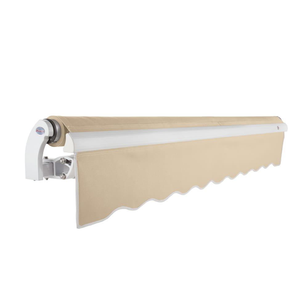 12' x 10' Maui Right Motor Right Motorized Patio Retractable Awning, Tan. Picture 2