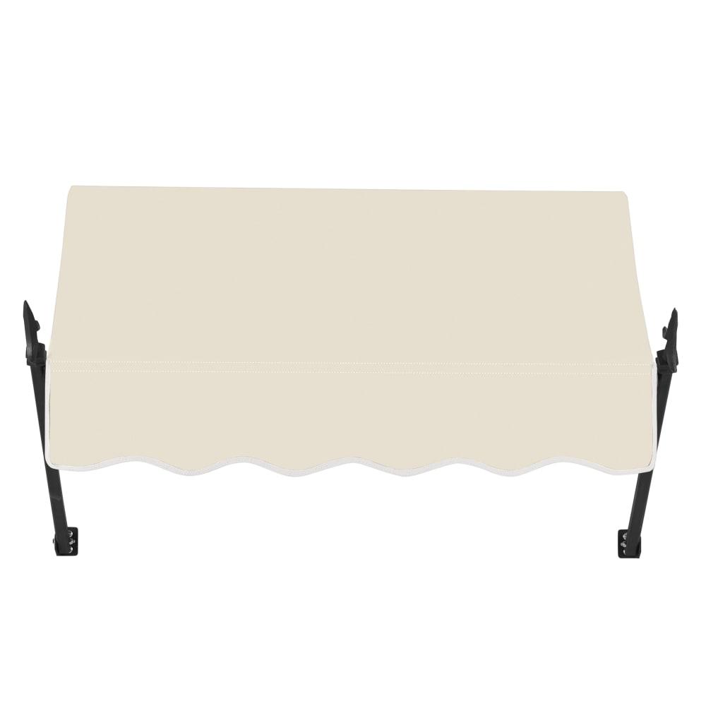 Awntech 3.375 ft New Orleans Fixed Awning Acrylic Fabric, Linen. Picture 2