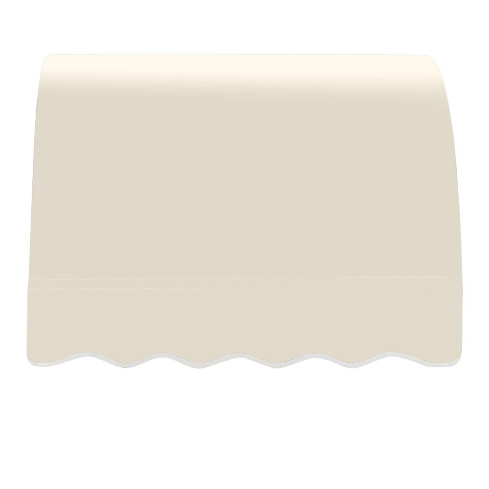 Awntech 3.375 ft Savannah Fixed Awning Acrylic Fabric, Linen. Picture 2