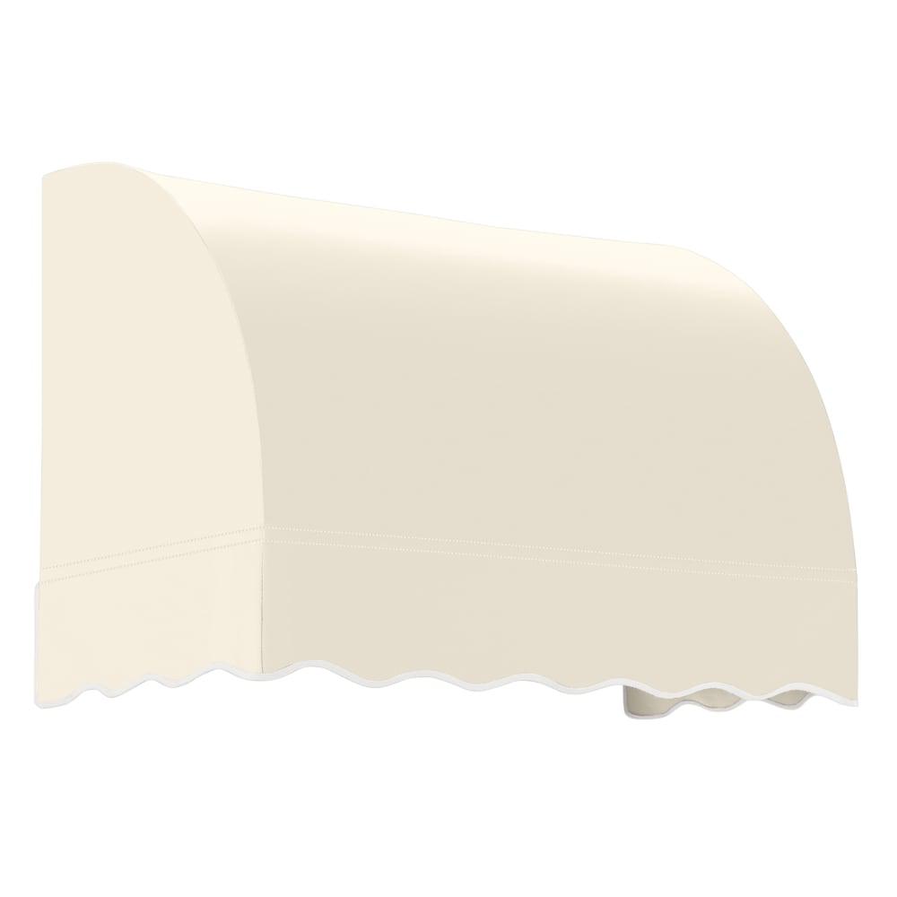 Awntech 3.375 ft Savannah Fixed Awning Acrylic Fabric, Linen. Picture 1