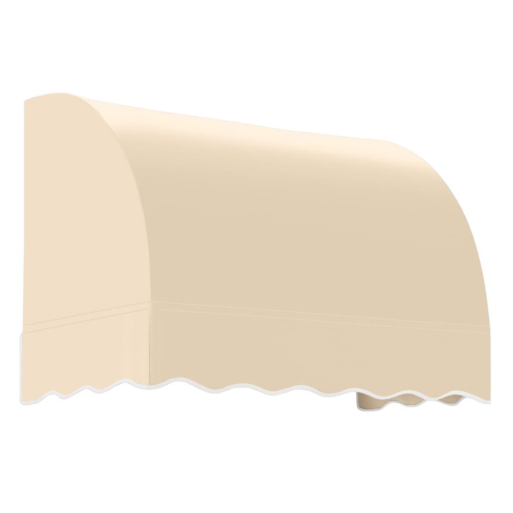 Awntech 3.375 ft Savannah Fixed Awning Acrylic Fabric, Tan. Picture 1