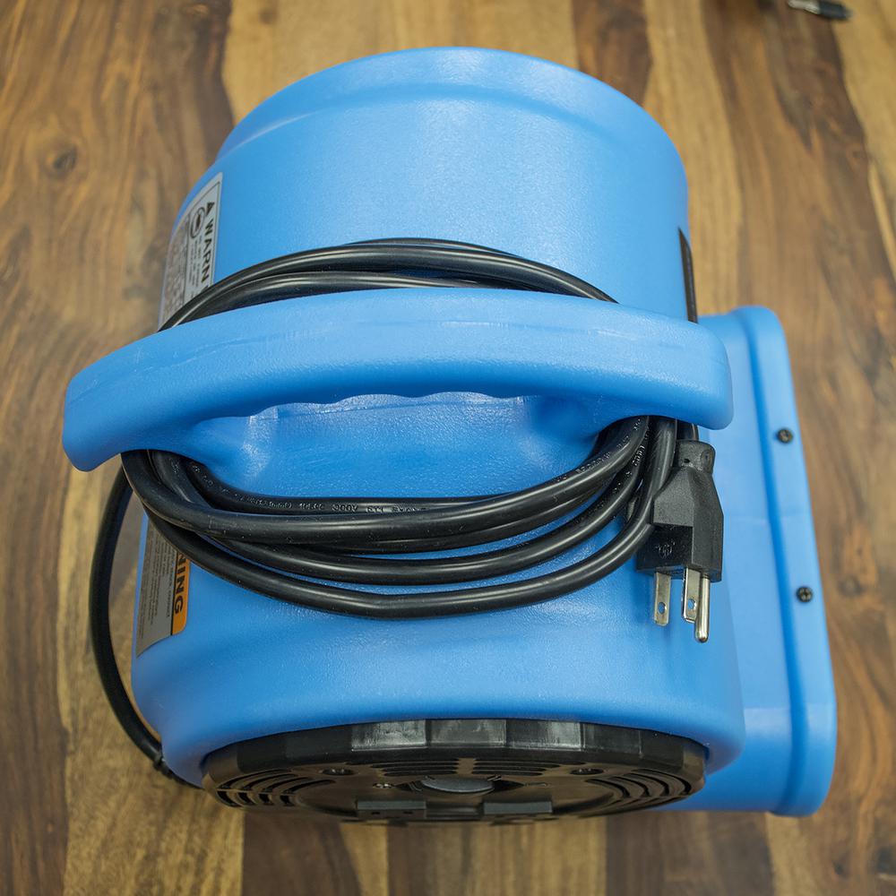 900 CFM Air Mover Blower Utility Floor Fan with Daisy Chain. Picture 3