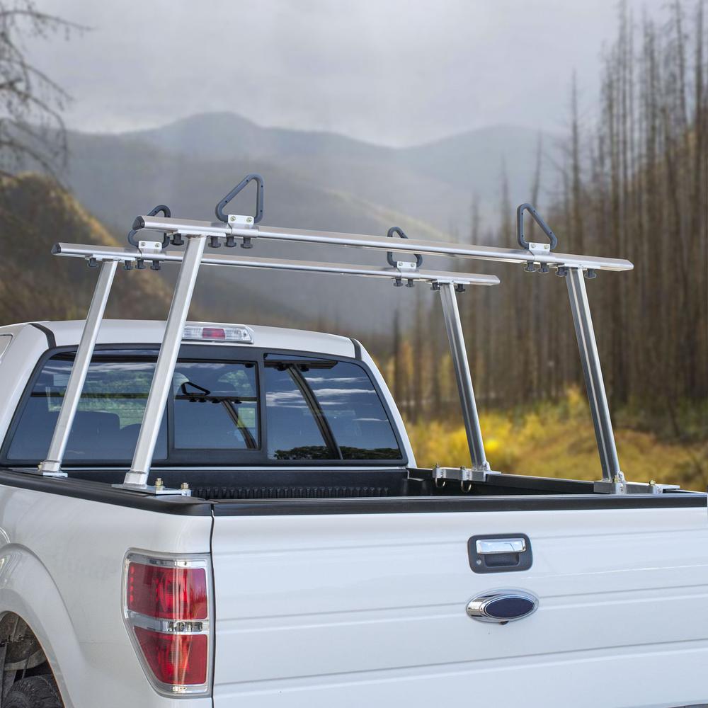 4 Post Aluminum Utility Truck Rack. Picture 4