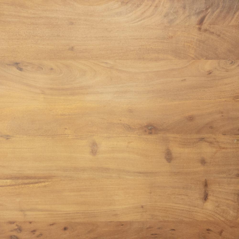 AmeriHome Acacia Wood 63 inch Dining Table. Picture 5