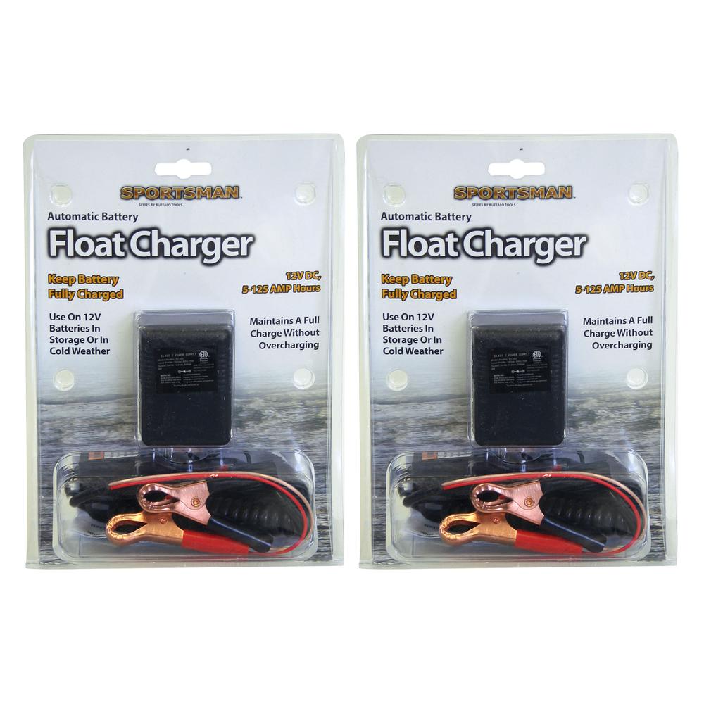 2 Piece Automatic Battery Float Charger. Picture 1