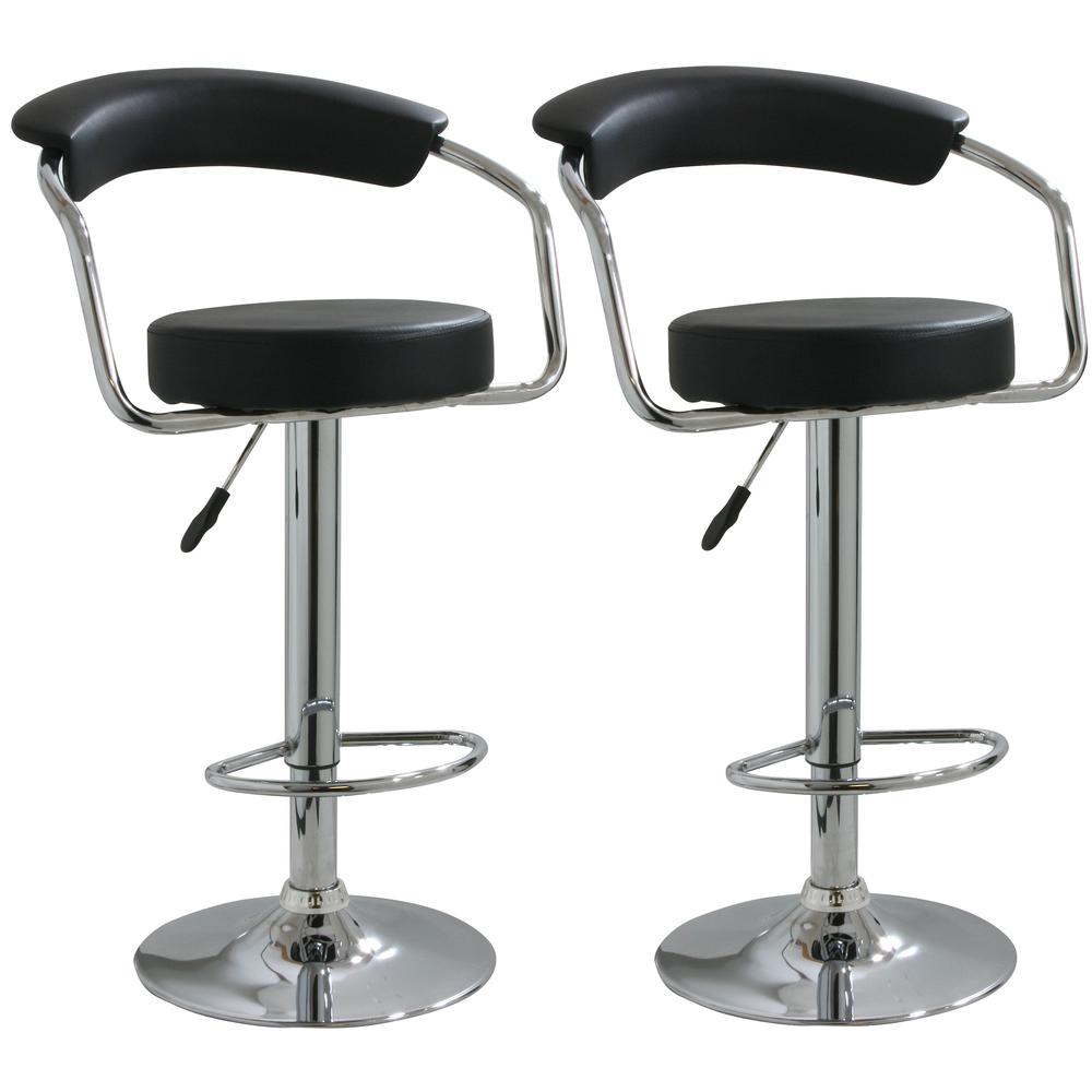 AmeriHome Classic Elegant Bar Stool - 2 Piece. Picture 1