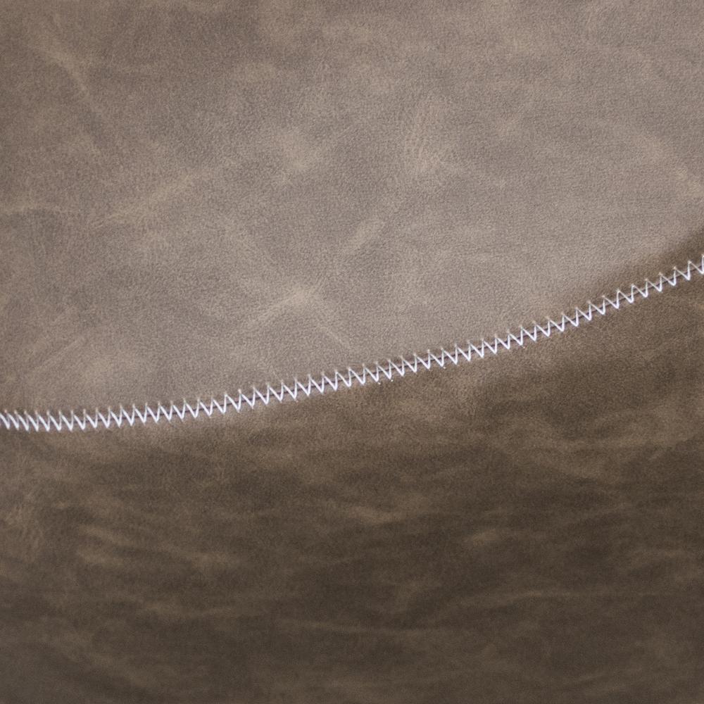 AmeriHome Classic Faux Leather 30 inch Pub Height Chair Set - Coffee. Picture 5