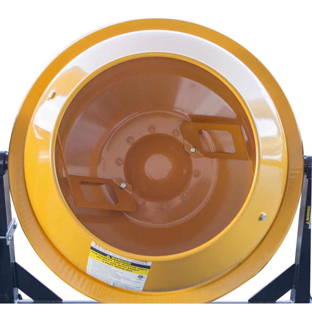 3.5 Cubic Foot Electric Cement Mixer. Picture 5