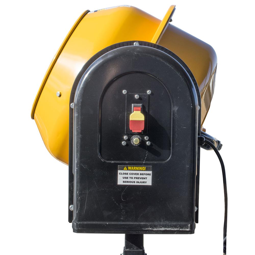 3.5 Cubic Foot Electric Cement Mixer. Picture 7