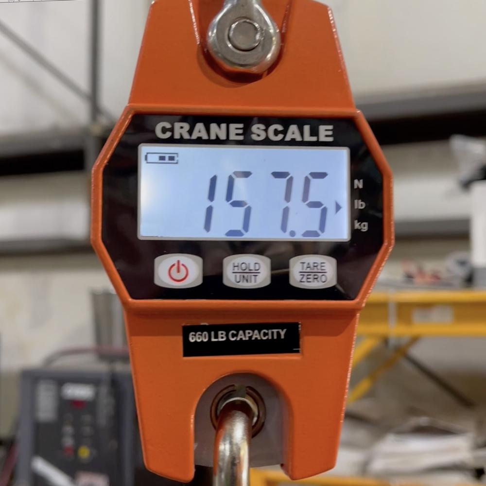 Digital Hanging Scale with 660 lbs Capacity. Picture 5