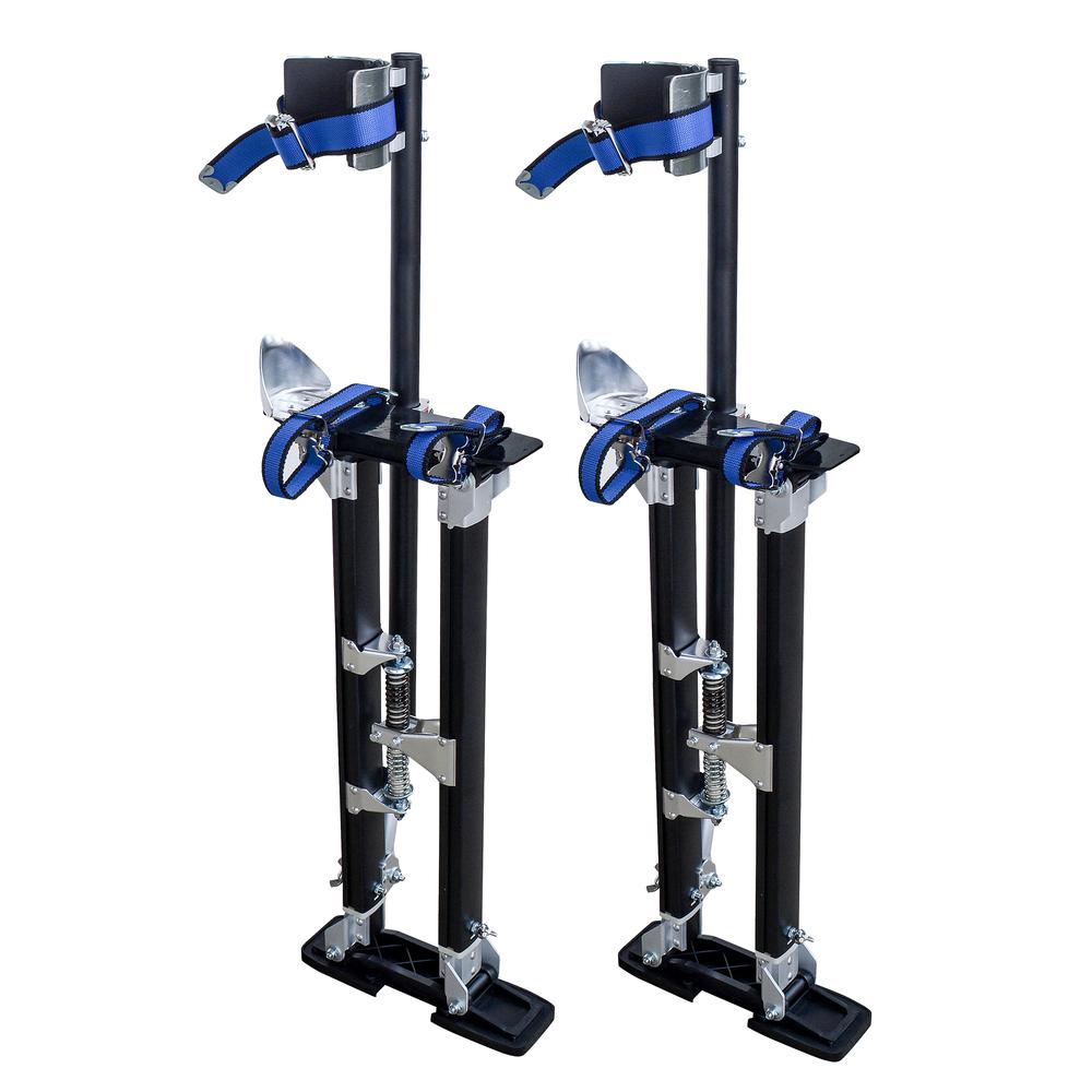 Adjustable Magnesium Drywall Stilts (24" - 40"). Picture 2