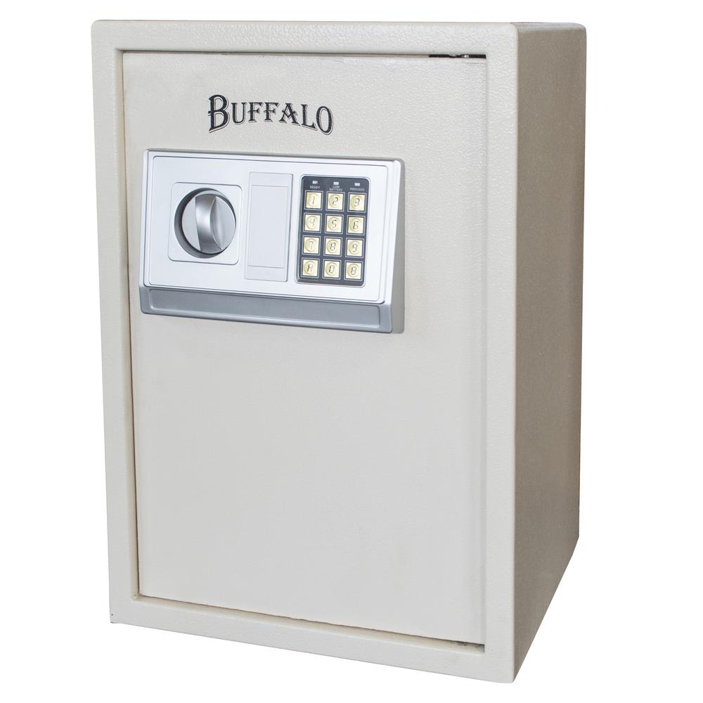 Electronic Floor Safe - Beige. Picture 1