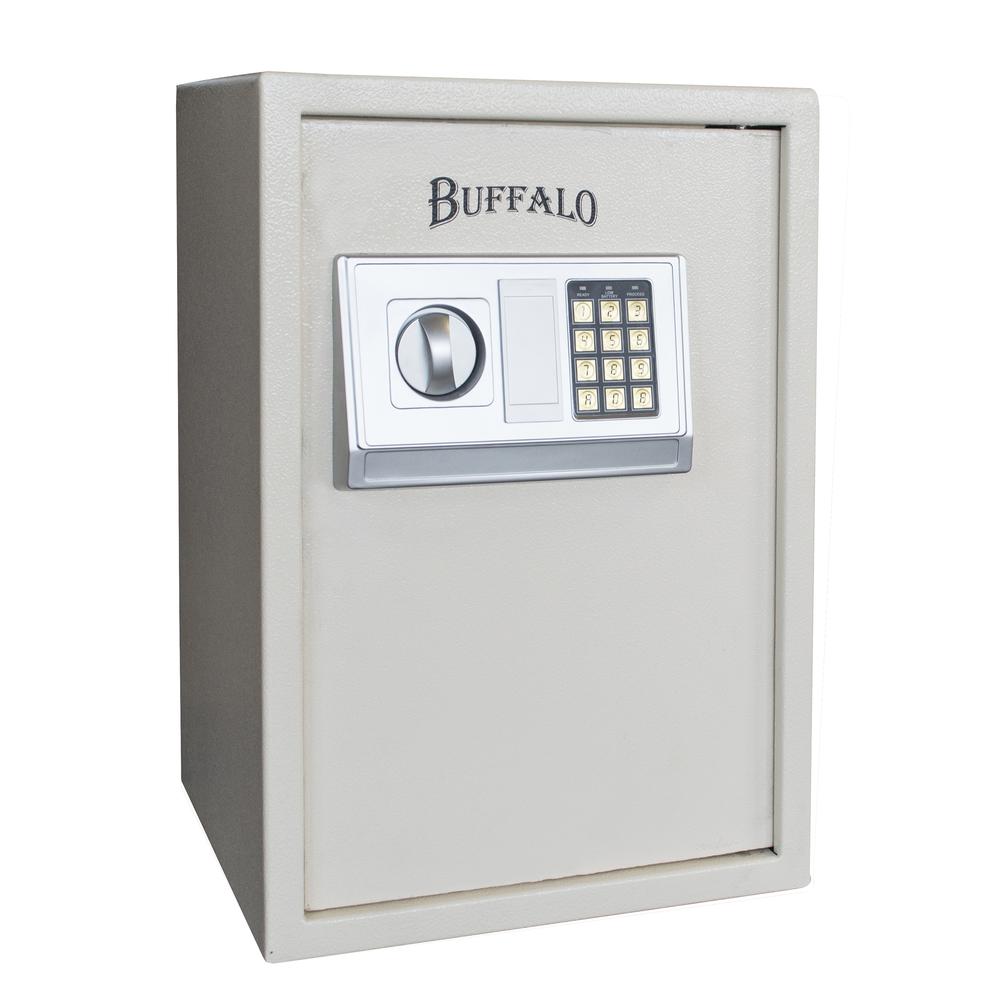 Electronic Floor Safe - Beige. Picture 4