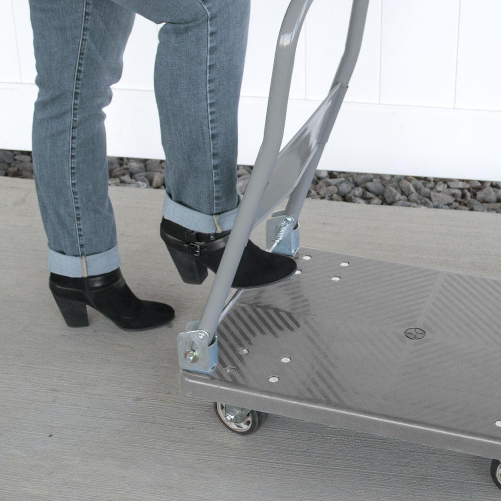 Folding Platform Truck 440 lbs Capacity. Picture 5