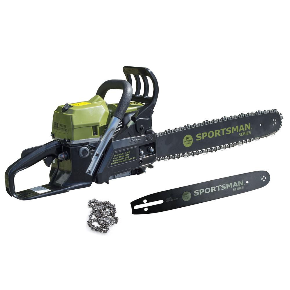 Sportsman Series 52cc Gas 2-Stroke Rear Handle Chainsaw Combo Kit