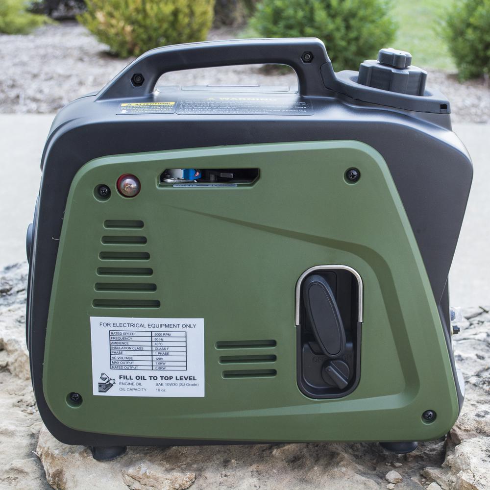1000 Surge Watts Gasoline Portable Inverter Generator. Picture 9
