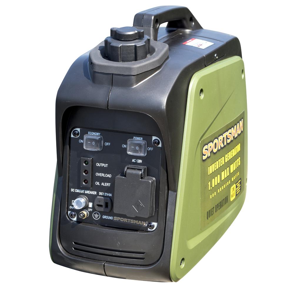 1000 Surge Watts Gasoline Portable Inverter Generator. Picture 4