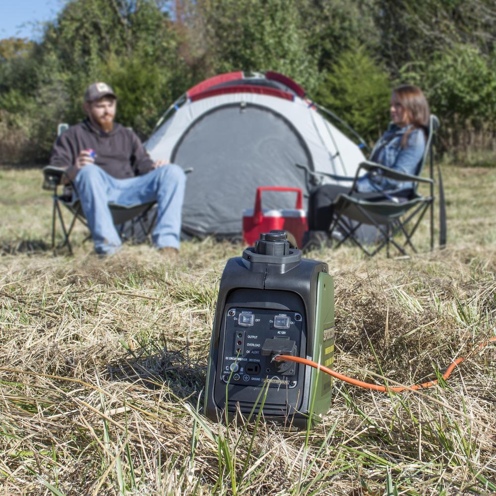 1000 Surge Watts Gasoline Portable Inverter Generator. Picture 7