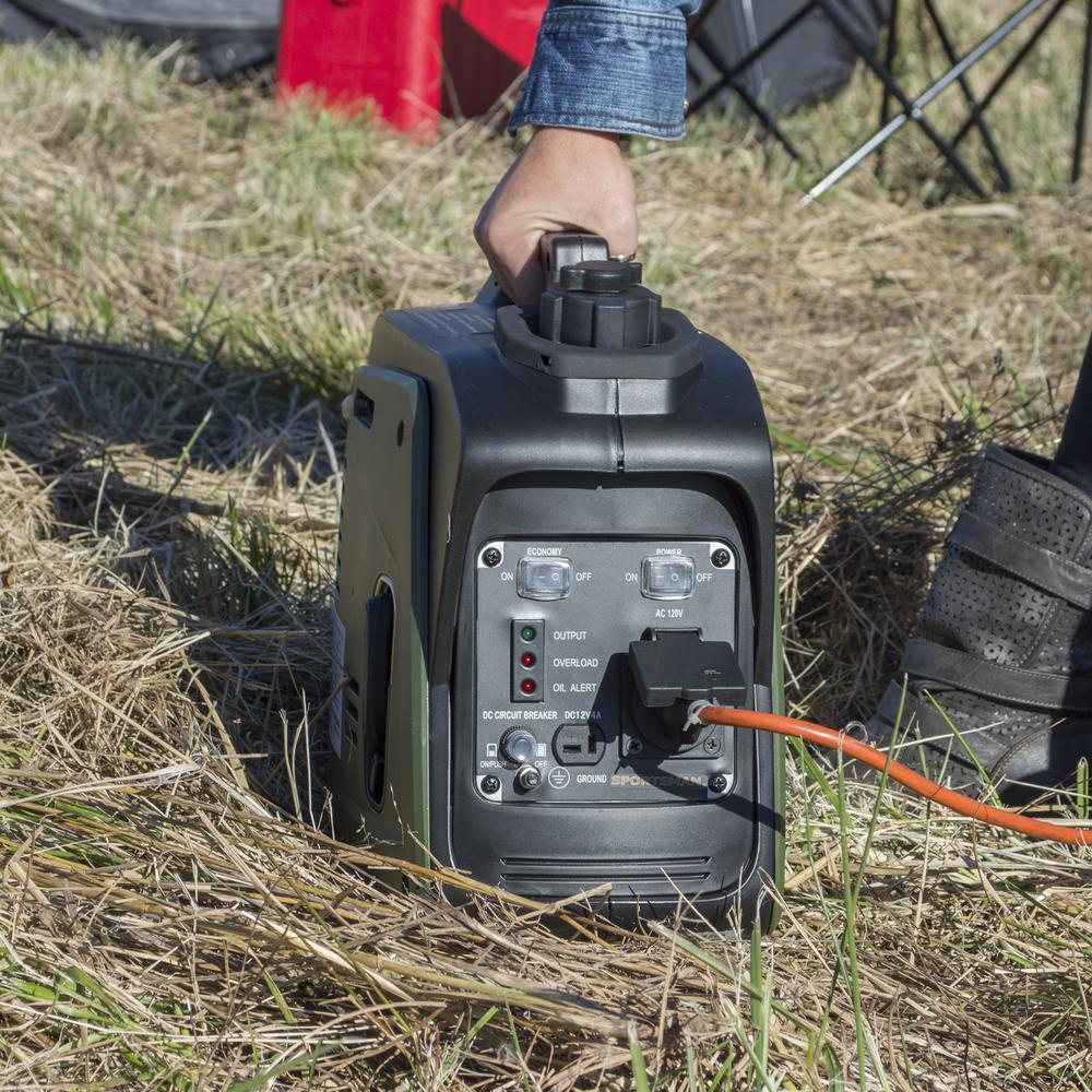 1000 Surge Watts Gasoline Portable Inverter Generator. Picture 8