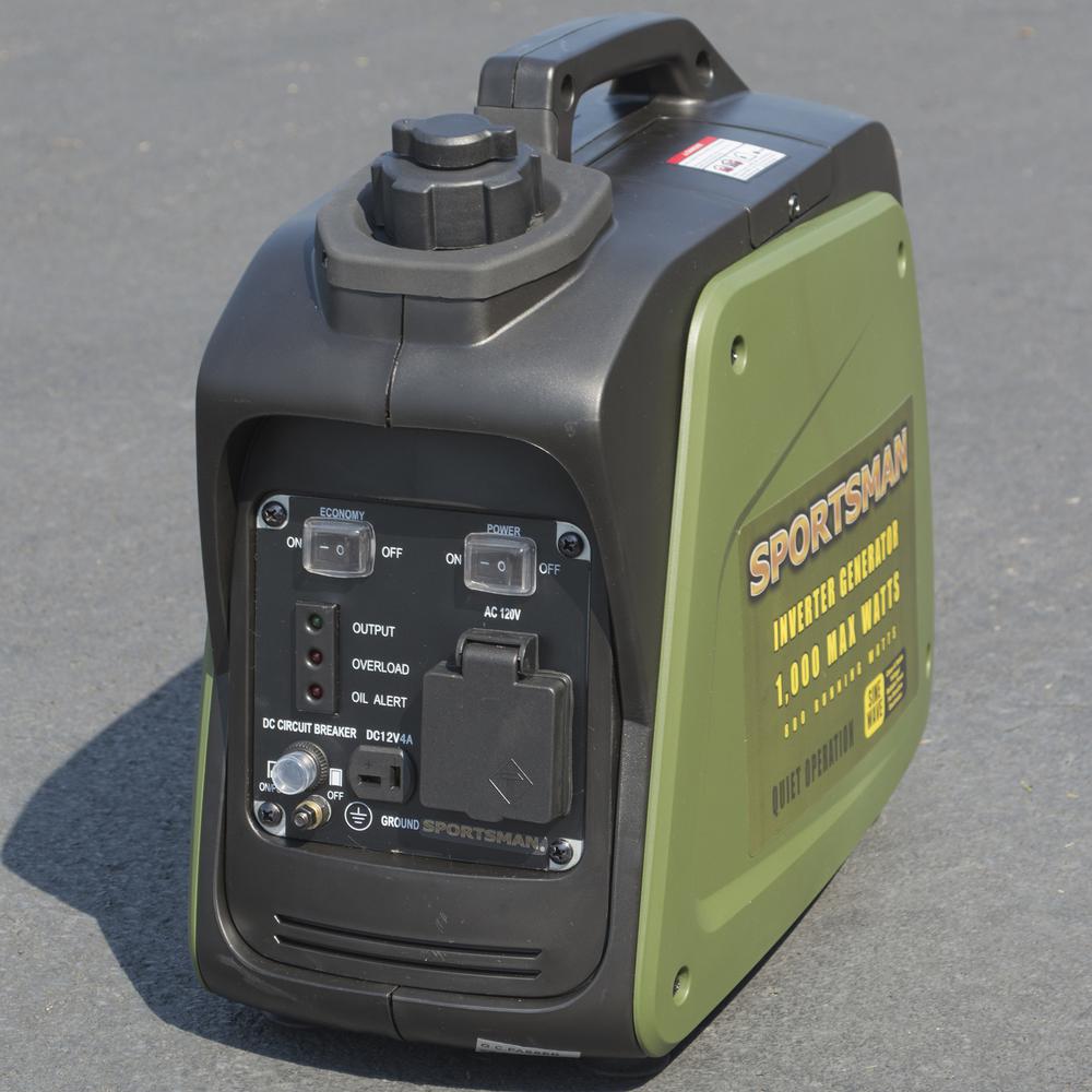 1000 Surge Watts Gasoline Portable Inverter Generator. Picture 6