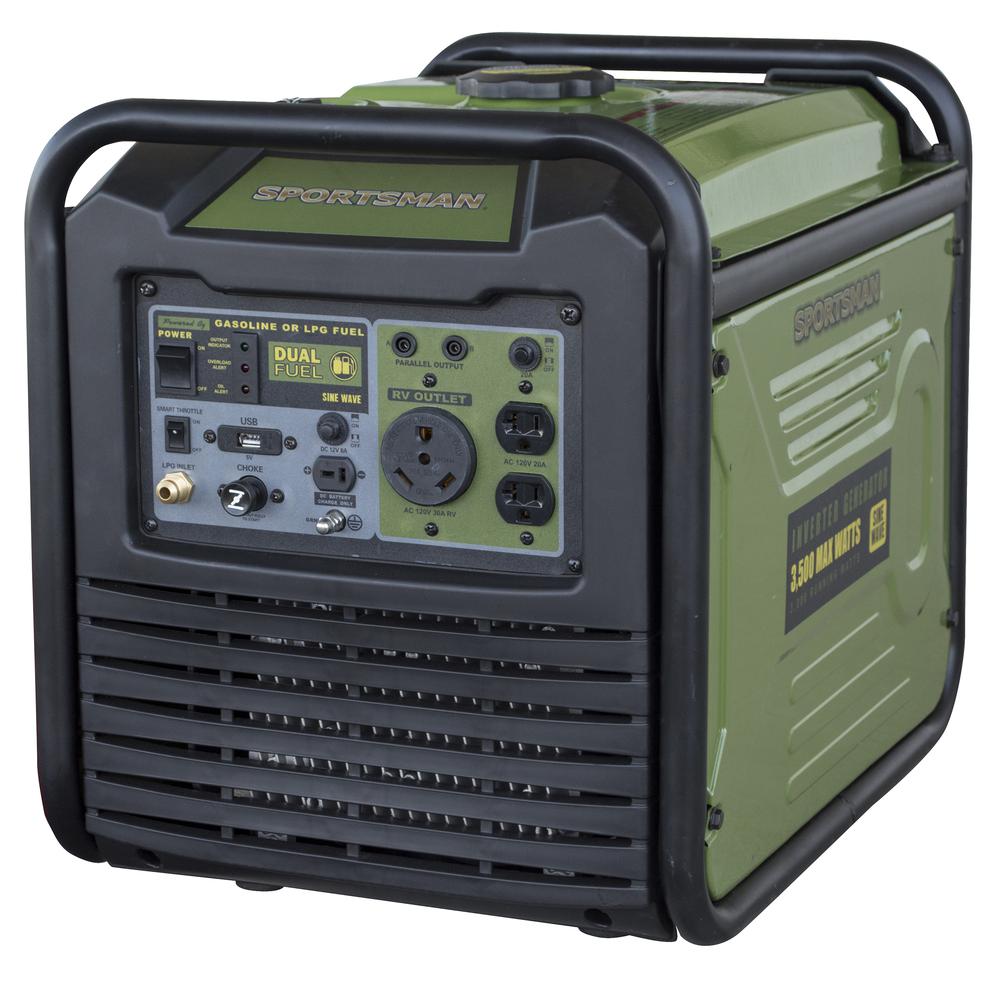 3,500-Watt Dual Fuel Inverter Generator for Sensitive Electronics. Picture 2