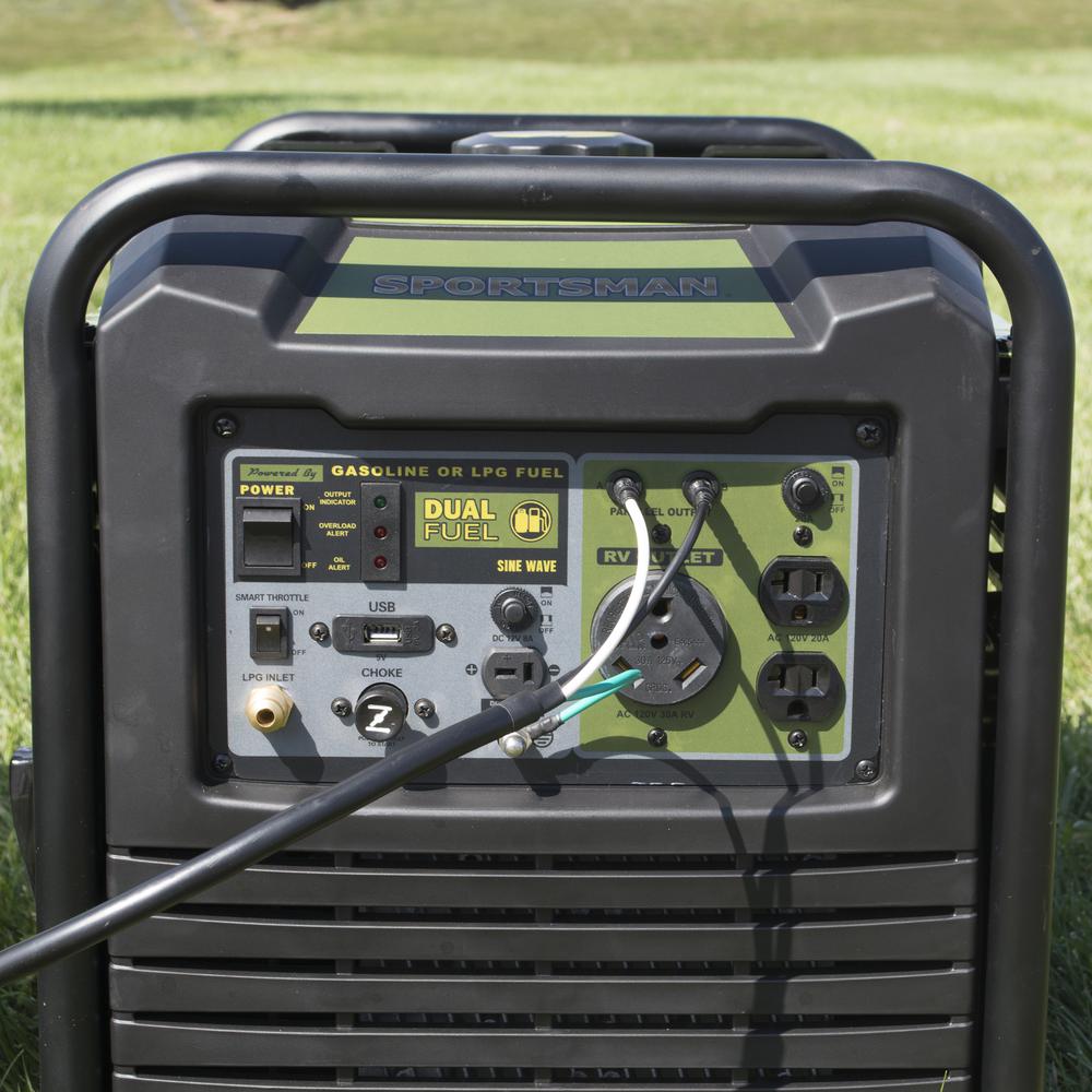 3,500-Watt Dual Fuel Inverter Generator for Sensitive Electronics. Picture 5