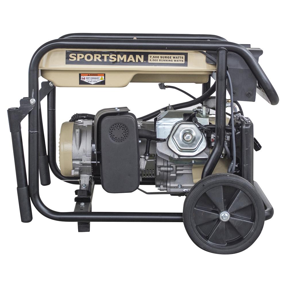 7500 Watt Dual Fuel Generator. Picture 5