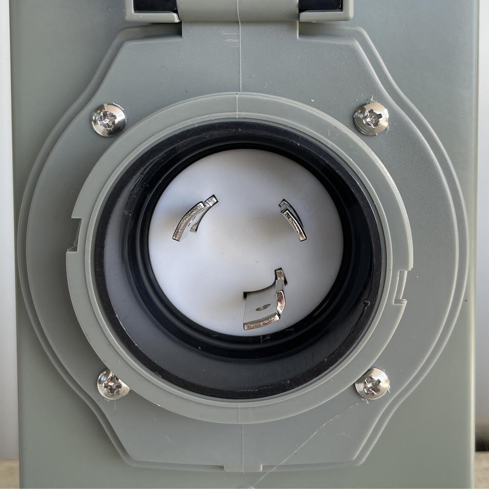 30 Amp Generator Power Inlet Box. Picture 3