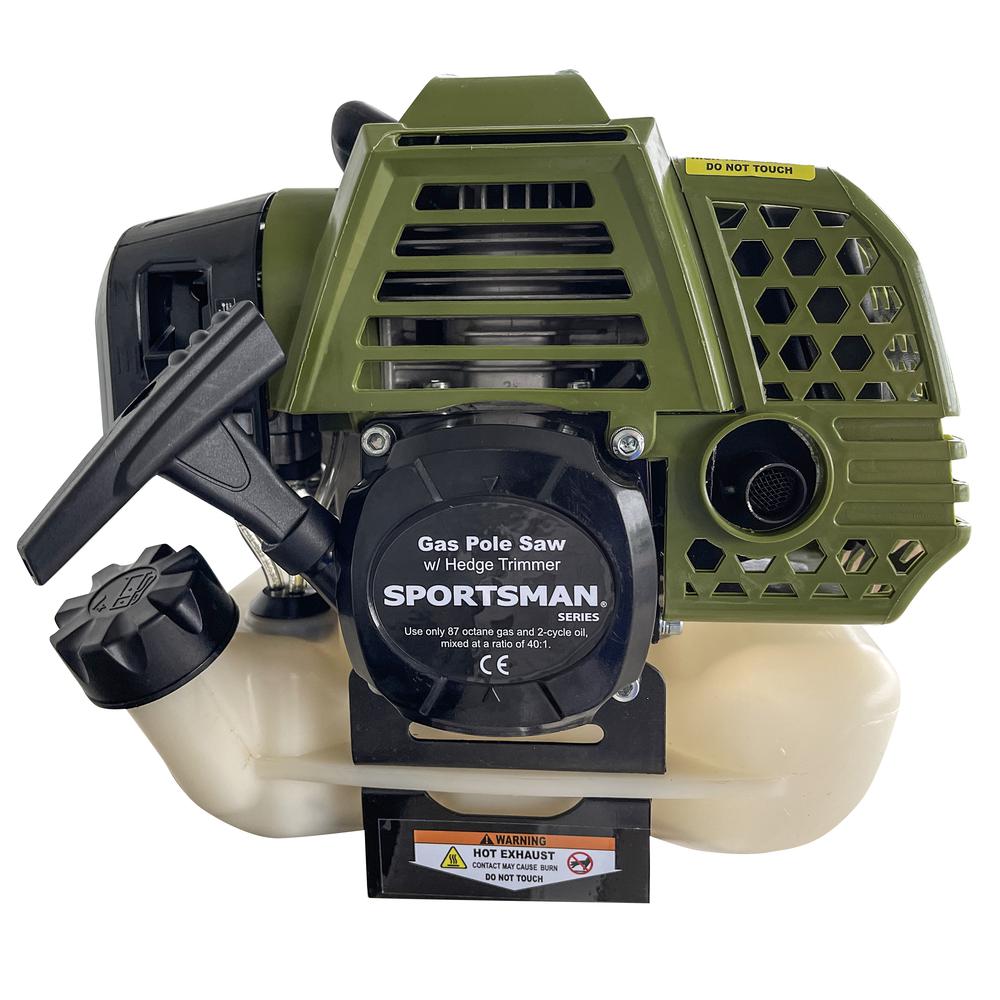 Gas Pole Saw With Hedge Trimmer - Thumbnail 4