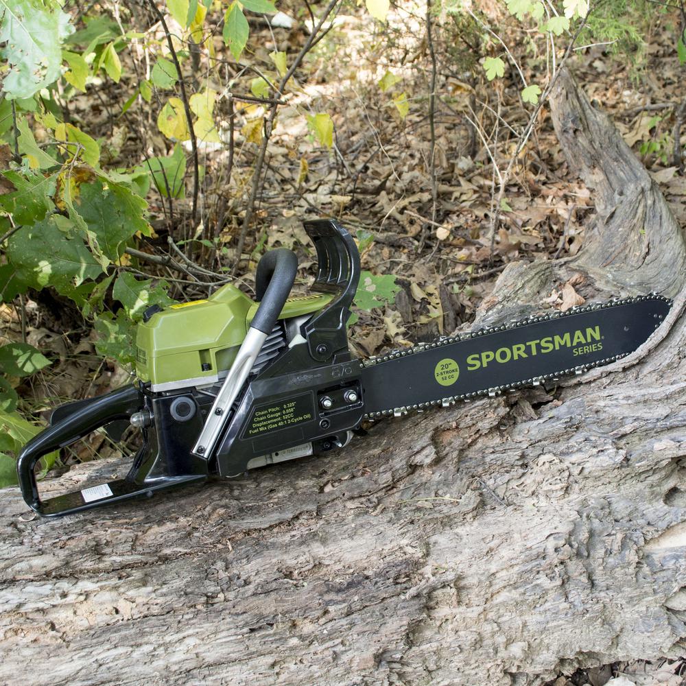 20 in. 52 cc Gas 2-Stroke Rear Handle Chainsaw. Picture 2