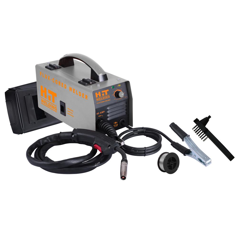 80 Amp Flux-Cored 120V MIG Welder Kit. Picture 2