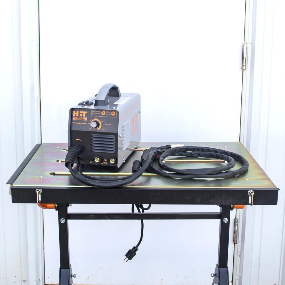 140 Amp Flux-Cored 120V MIG Welder Kit. Picture 3