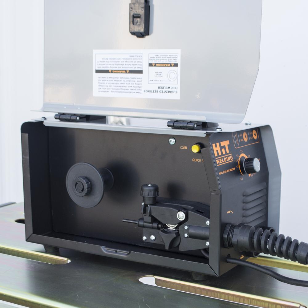 140 Amp Flux-Cored 120V MIG Welder Kit. Picture 6