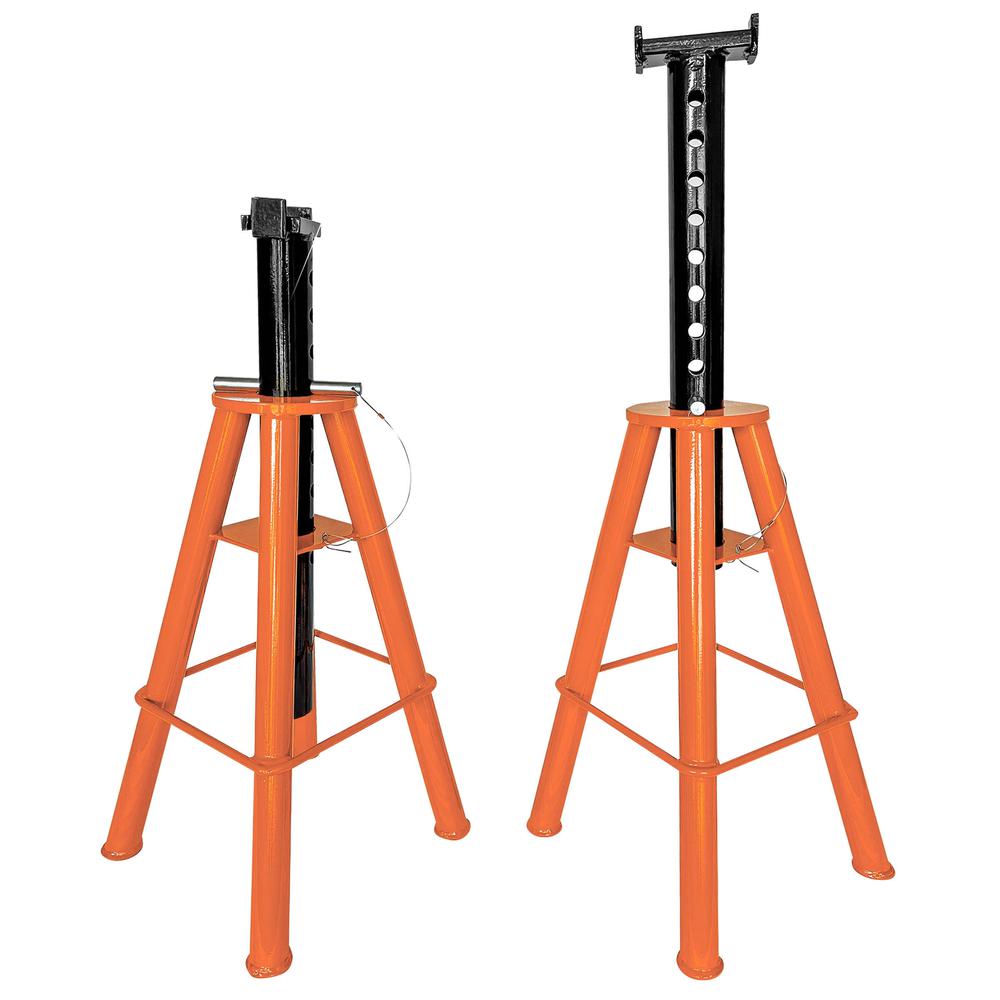 10 Ton High Height Jack Stand (2pk). Picture 1