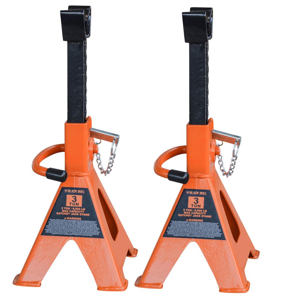 3 Ton Jack Stand Set (2pk). Picture 1