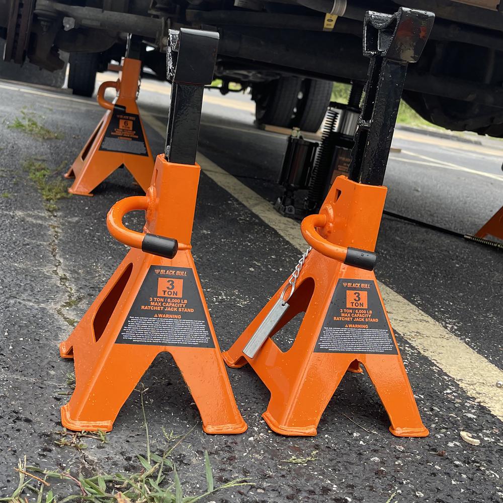 3 Ton Jack Stand Set (2pk). Picture 3