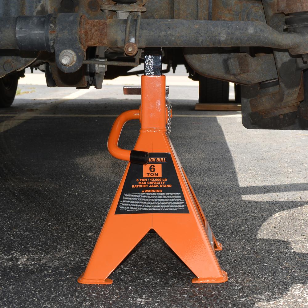 6 Ton Jack Stand Set (2pk). Picture 2