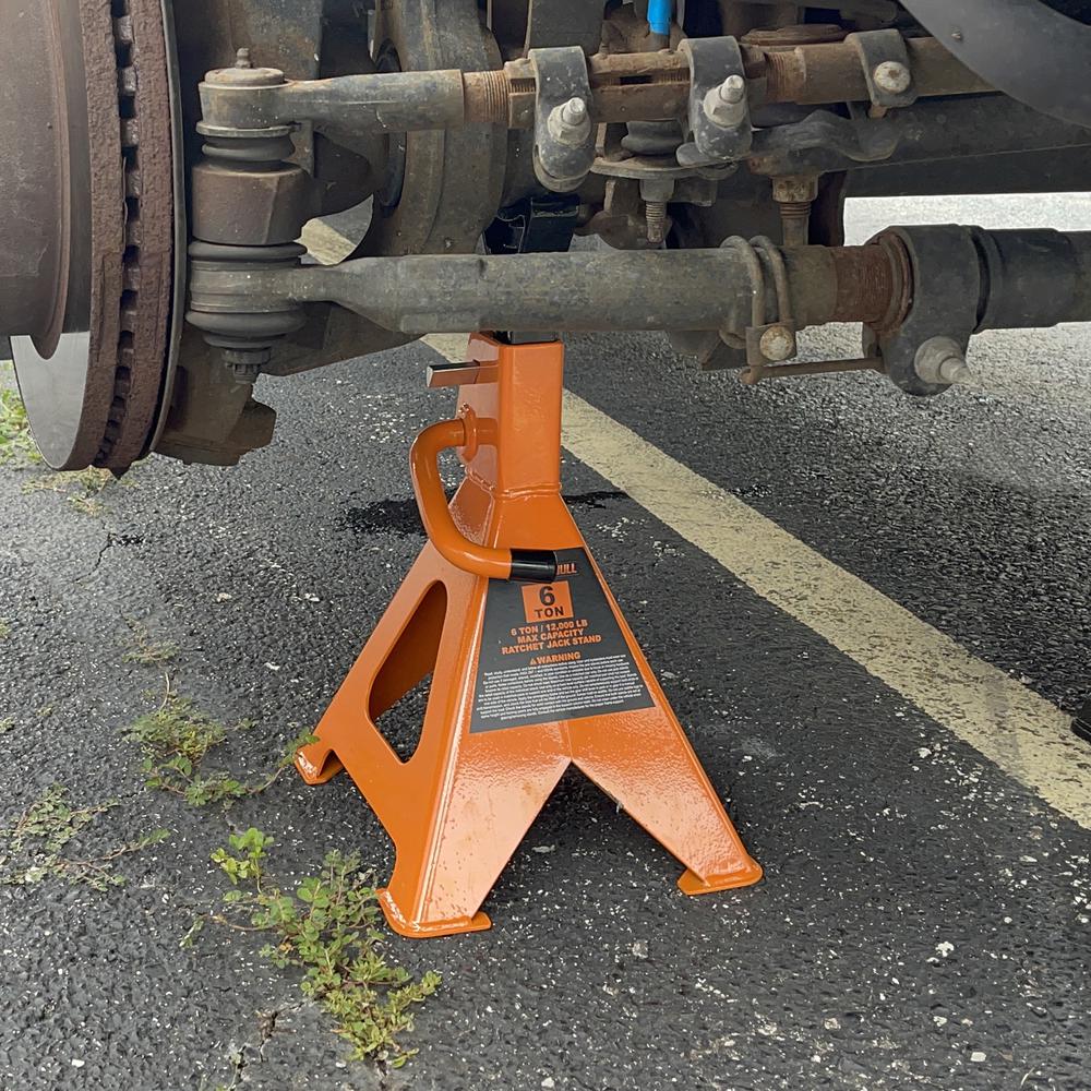 6 Ton Jack Stand Set (2pk). Picture 4