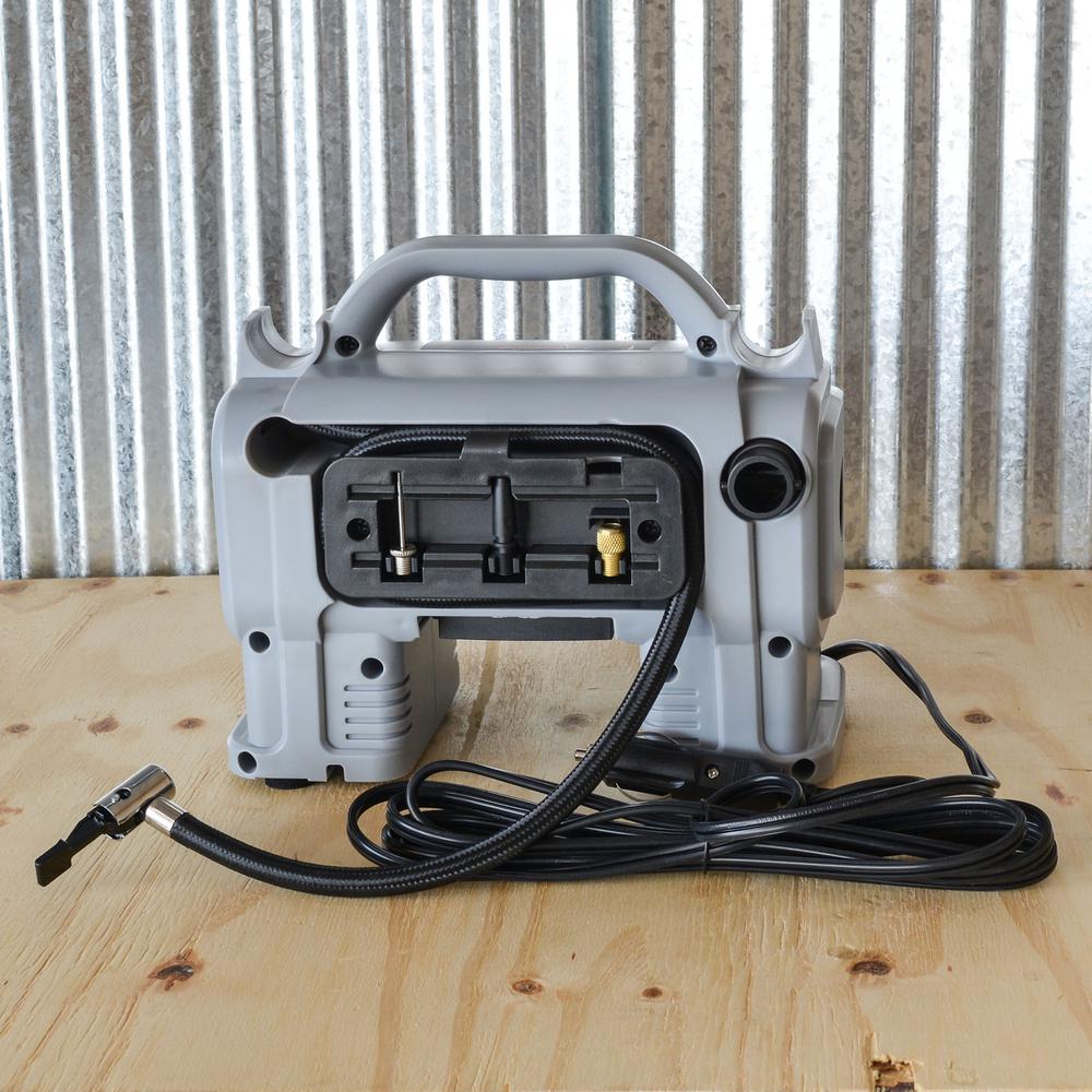 Cordless Digital Inflator Kit with 20V Lithium Ion Rechargeable Battery. Picture 4